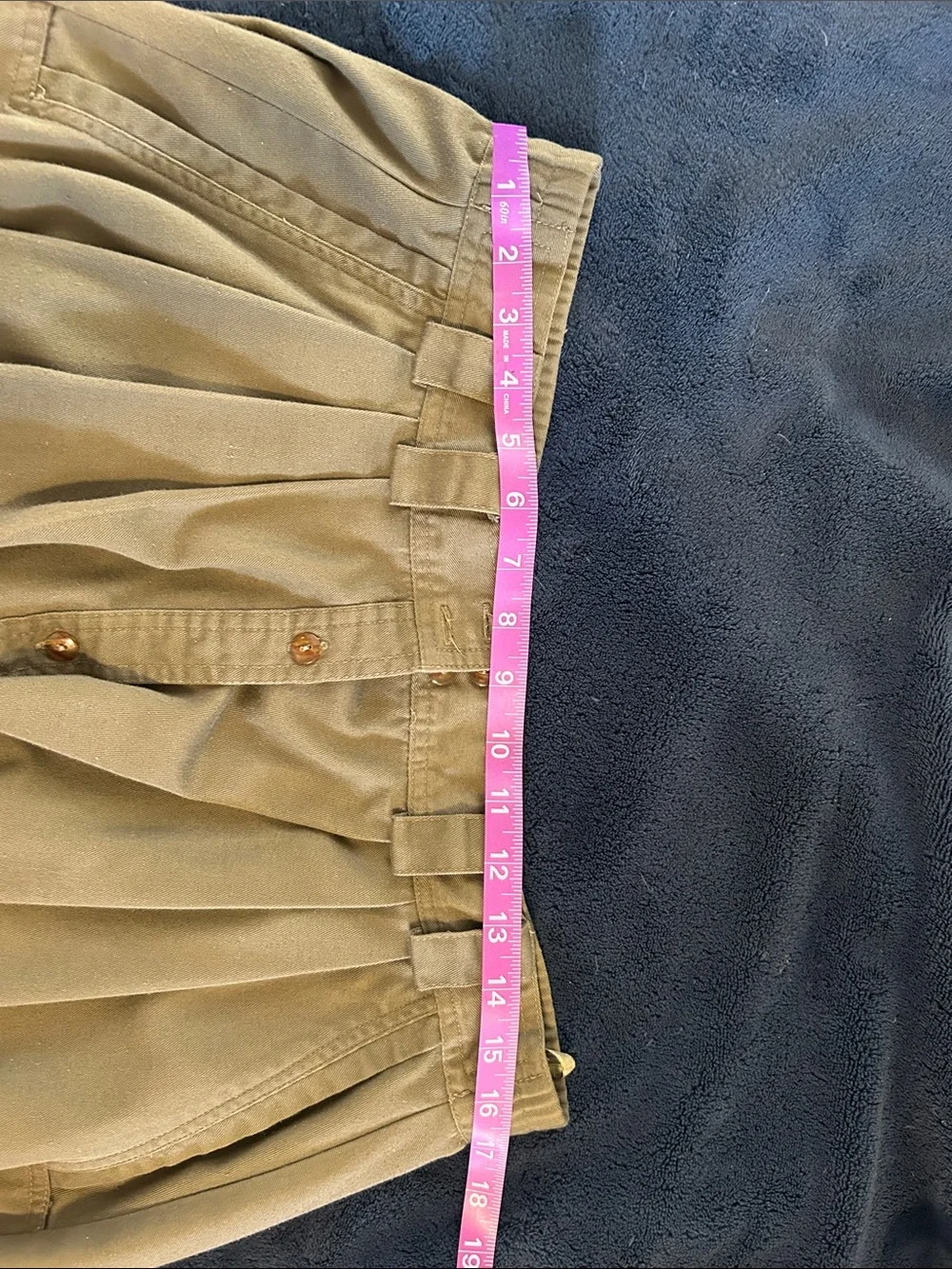 Karen Scott Olive Green Casual Skirt - Picture 3 of 3